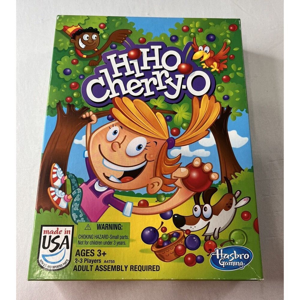 Hasbro -Hi‎ Ho Cherry-O - Ages 3+ Parts Not Full Game Board Game Pieces - Picture 2 of 8